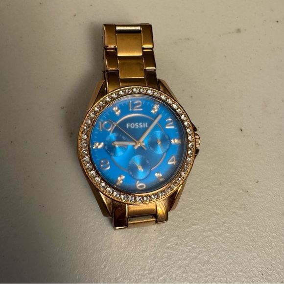 Fossil Rose Gold Watch - Picture 1 of 10